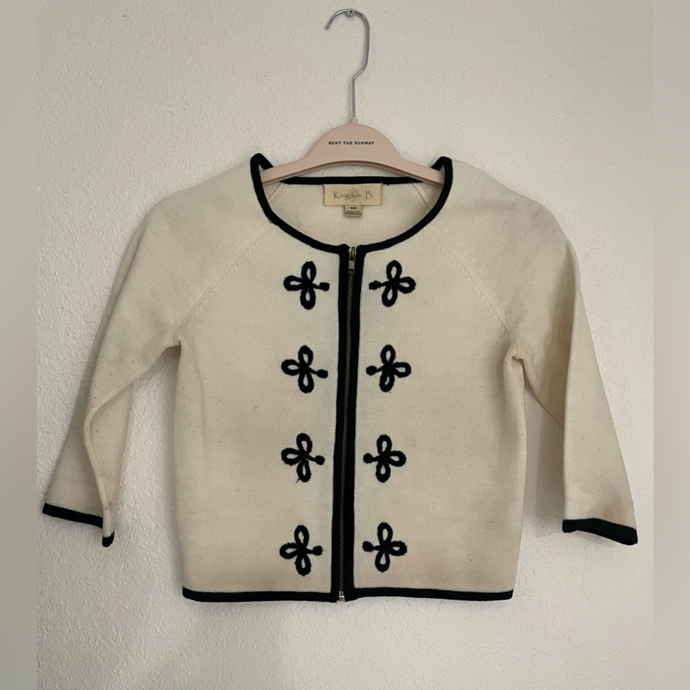 Kingdom B Appliqué Sweater